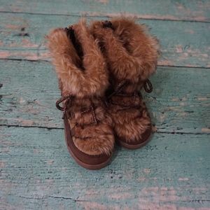 Toddler Fur Boots